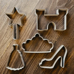 Princesa Paquete Cortador Galletas Paquete - Picture 1 of 3