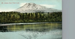 Postal de colección del Monte Adams de Trout Lake Oregon o - Imagen 1 de 2