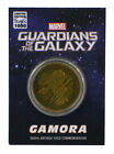 Guardians Of The Galaxy Gamora Antique Gold Coin 38mm Commemorative Marvel