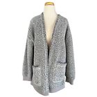 SIMPLY VERA by VERA WANG Women's Gray Fleece Jacket Sz M