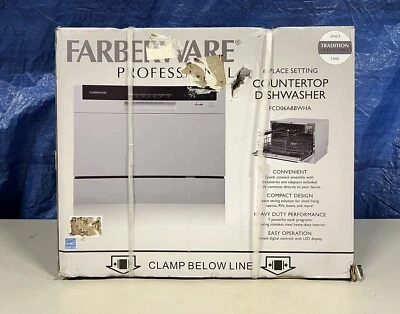 Farberware Lavavajillas Encimera Portátil - Sistema de 7 Programas para Hogar, Casa Rural, Lavado Foto 1 de 4