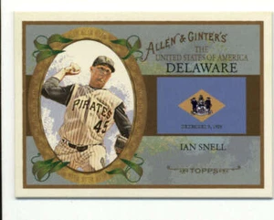 2008 Topps Allen and Ginter United States #US8 Ian Snell Pirates  ID:70680 - Picture 1 of 1