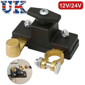 Car Battery Disconnect Isolator Cut Off Switch 12V 24V Universal Battery - Picture 1 of 8