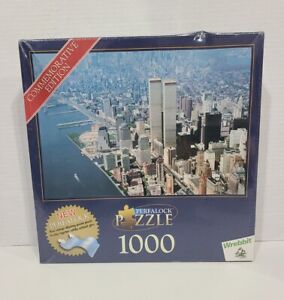 WORLD TRADE CENTER 2001 New York City TWIN TOWERS 1000 Piece PERFALOCK Puzzle