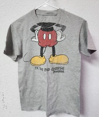 Disneyland by Hanes Youth Boys Girls Im The Big Cheese T-Shirt, Grey, S - Изображение 1 из 4