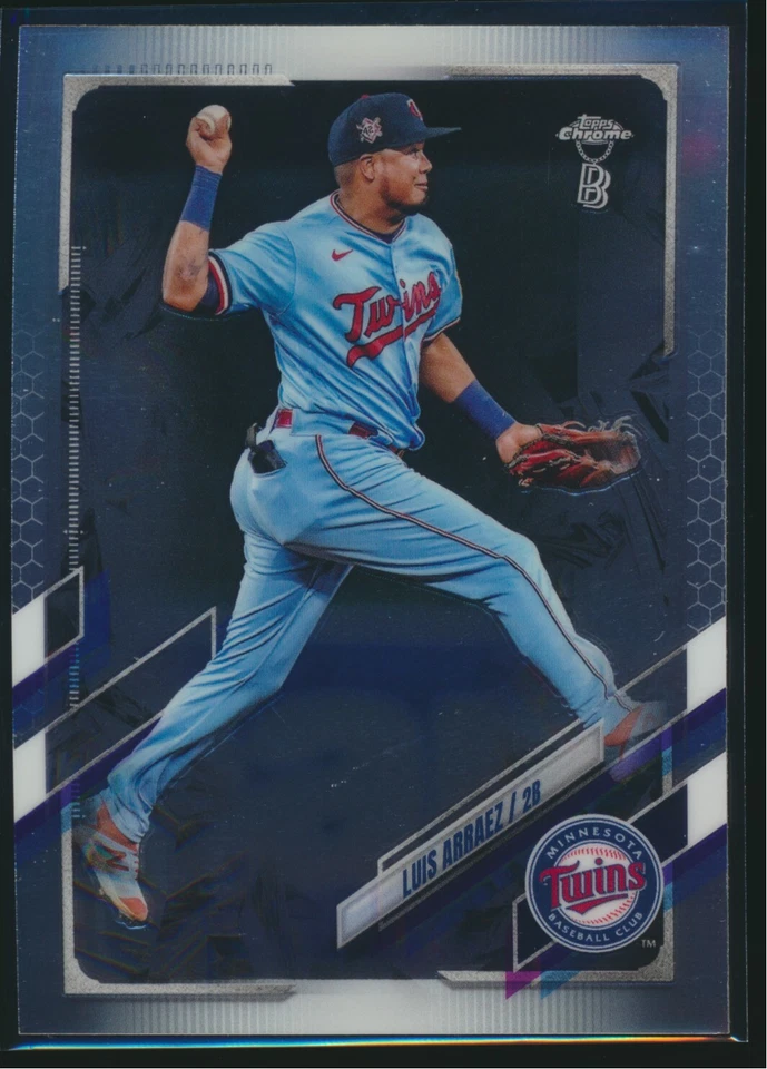 2021 Topps Chrome Ben Baller Edition #124 Luis Arreaz Minnesota Twins - Image 1 of 1