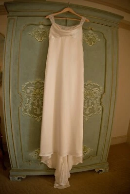 Mon Cheri Couture by Sabrina Toy - Renata, ST1611 Silk Wedding Dress - Image 1 of 4