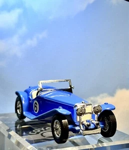 Matchbox Models of Yesteryear Y-3 1934 Riley MPH Blue Die Cast One Bad Tire - Picture 1 of 16