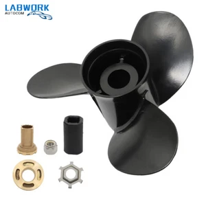 13-1/4x17 Aluminum Propeller for Mercury Prop 48-77344A45, 13.25x17 Pitch RH - Picture 1 of 13
