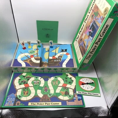 Peter Pan Board Game COMPLETE 1990 Vintage - Image 1 of 4