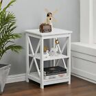 Small Side Table With Storage Bedside Nightstand Tea Sofa End Table Living Room