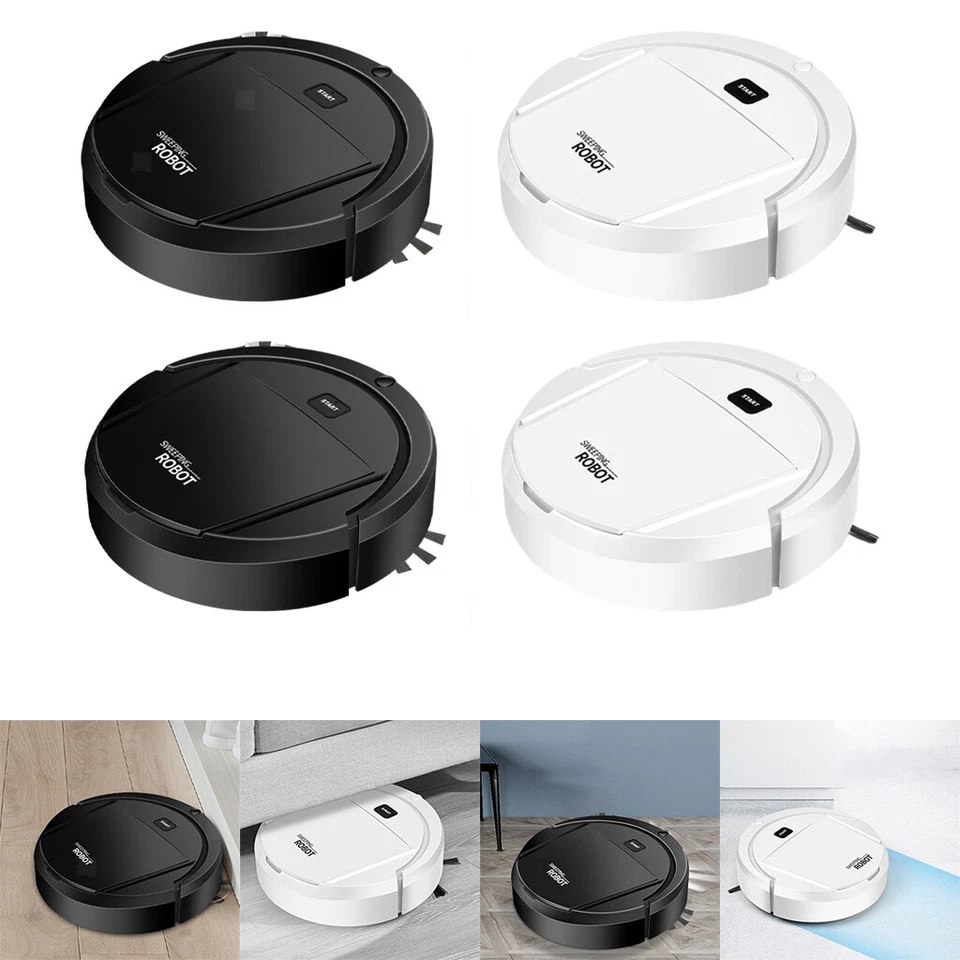 Smart Robot Vacuum Upgraded Rechargeable Quiet Sweeping Robot for Household Pet - Image 1 of 1