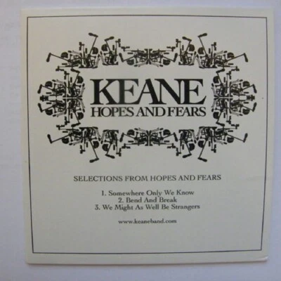 Selections From Hopes And Fears, CD Sampler, + Sel. Final Straw, by Snow Patrol - Image 1 of 4