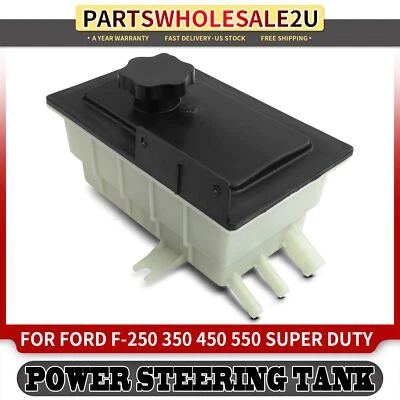 Reservatório de direção hidráulica com tampa para Ford F-250 Super Duty 03-04 Excursion 03-05 - Imagem 1 de 4