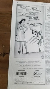1945 Holeproof women's fine stockings proportioned Hosiery stockings ad - Picture 1 of 1