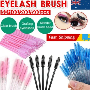 Disposable Mascara Wands Eyelash Brushes Applicator Lash Extension Brush Wand - Picture 1 of 25