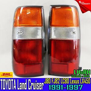 TailLights Fit For 1991-1997 TOYOTA LAND CRUISER FJ82 LC80 For Lexus LX450