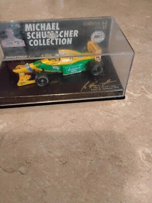 MINICHAMPS  1/64 641112 BENETTON FORD B193 M SCHUMACHER ESTORIL 1993 - Image 1 of 4