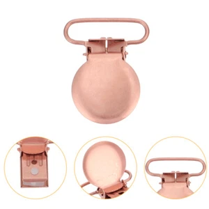 10 Pezzi Fibbie Fibbia Anatra Metallo Clip Bambino Fibbie Scorrevoli Regolabili - Foto 1 di 12