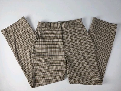 Pantalones para mujer & Other Stories a cuadros mezcla de lana talla 8 Foto 1 de 4