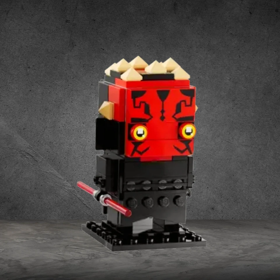 Lego 40676 The Phantom Menace Star Wars Brickhead Set-Darth Maul Sealed Bag Only - Image 1 of 1