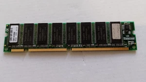 128MB PC100 SDRAM 168-PIN TRANSCEND HYNIX CHIP DIMM PER VECCHI PC DESKTOP - Foto 1 di 2