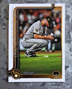 #75 Colin Rea 2025 Topps Series 1 GOLDEN MIRROR Image Variation - Picture 1 of 2