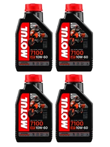 4l Motoröl Motul 7100 10W-60 Motoröl 4T 109384 4T Bike Motorrad - Bild 1 von 5