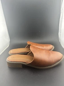 Scarpe filo universale donna 6 Maura Mule Ballerine slip on marrone casual punta chiusa - Foto 1 di 5