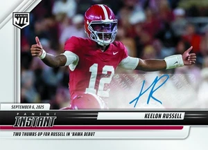 2025 Panini Instant NCAA NIL Keelon Russell Silver Rookie Auto SSP /99 Presale - Picture 1 of 2