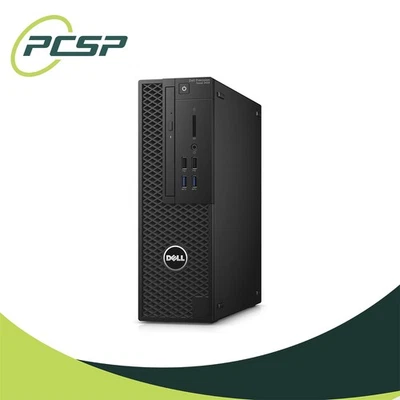 Dell Precision Tower 3420 SFF Intel Core i5-7500 3.4GHz 32GB RAM 512GB SSD Win10 - Image 1 of 4