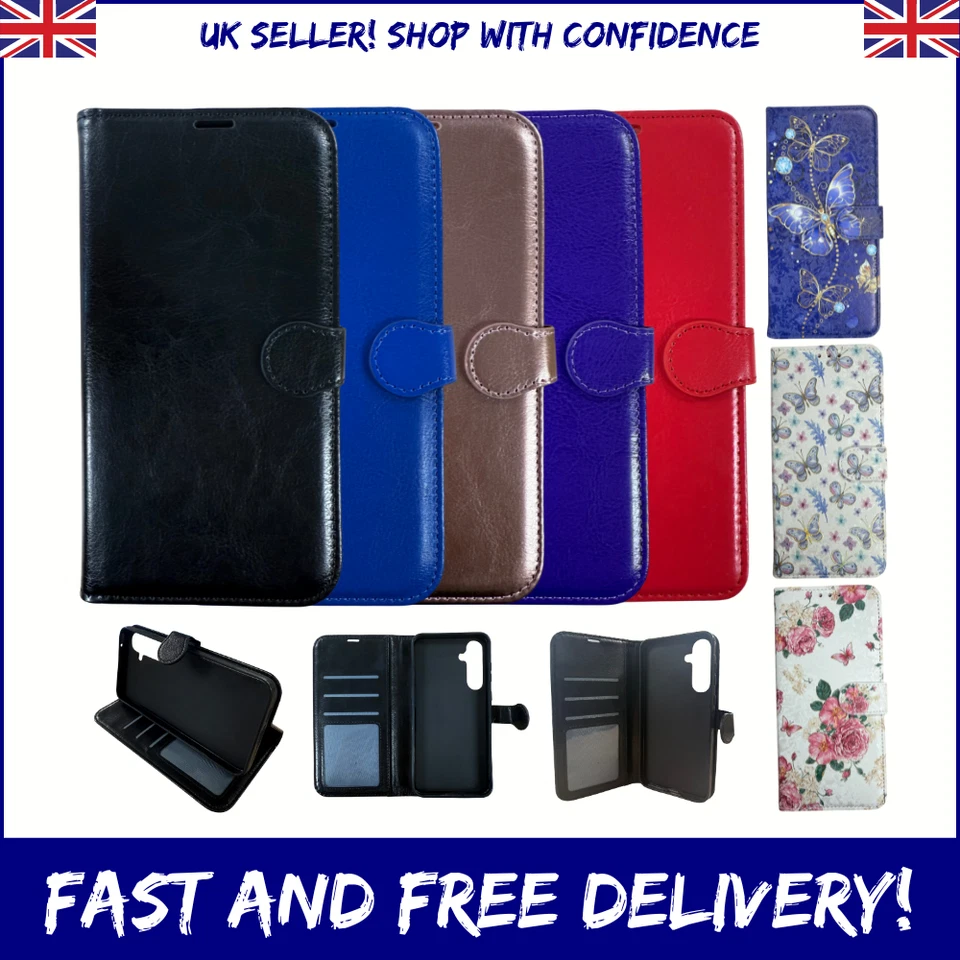 Custodia per Samsung Galaxy S8 G950F portafoglio in pelle flip cover libro carte - Immagine 1 di 1