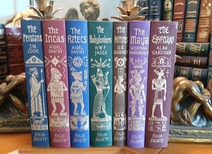 Folio Society Empires of Early Latin America & Empires Of Ancient Near East - Picture 1 of 15