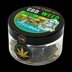 Euphoria CBD Weed Flower Gold Avicenna 2.5 grams 100% made of Pure Cannabis - Picture 1 of 4