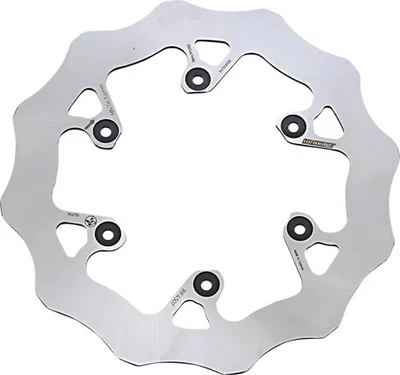 Disco de rotor de freio traseiro fixo de frenagem aço inoxidável sólido Yamaha YZ250F 02-18 - Imagem 1 de 4