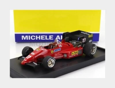 BRUMM R142-UPD FERRARI - F1 126C4 N 27 WINNER BELGIUM GP 1984 MICHELE ALBORETO - - Immagine 1 di 2
