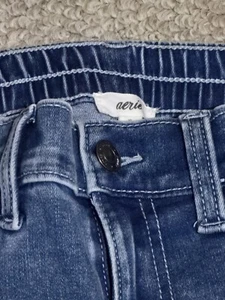Aerie Blue Jeans Xs Regular TP Standard Stretch waist - Picture 1 of 7