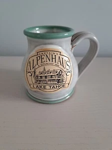 Vintage Captain's Alpenhaus Lake Tahoe USA Coffee Mug Cup - Picture 1 of 5