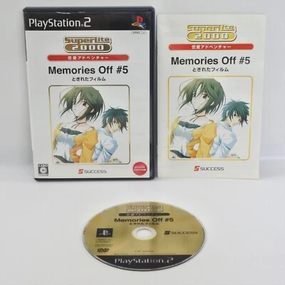 MEMORIES OFF #5 Togireta film Super Lite 2000 PS2 Playstation 2 For JP System p2 - Image 1 of 3