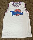 Space Jam Tune Squad Jersey Size M White Looney Tunes Basketball Shirt
