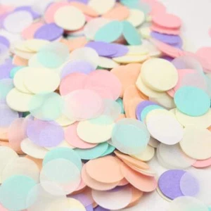 Pastel Tissue Confetti Baby Shower Party Table Scatter 2oz - Picture 1 of 7