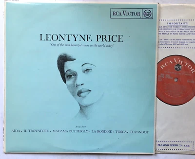 LEONTYNE PRICE Arias from Verdi Puccini Operas RCA Living Stereo SB-6505 - Image 1 of 4