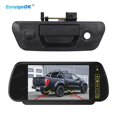 Tailgate Handle Rear View Backup Camera for Nissan Navara D23 NP300 2015-2018 - Image 1 of 4