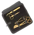 Baby Lock Gold 4Pc Scissors Set   Duckbill Snips Tweezers And Curved Embroidery