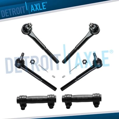 Front Inner Outer Tie Rod Sleeve for Chevrolet GMC C1500 C2500 Suburban Tahoe - Image 1 of 4