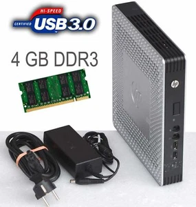 THIN CLIENT HP T610 TPC-W006-TC 4GB DDR3 RAM 2x SATA USB 3.0 696455-001 +NT _T61 - Bild 1 von 1
