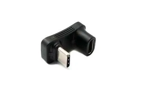 SYSTEM-S USB 3.1 Gen 2 Type C Adapter Plug To Socket & Turn 180° Angle - Afbeelding 1 van 8