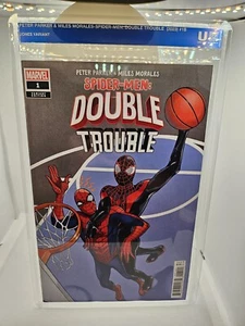 PETER PARKER AND MILES MORALES- SPIDER-MAN #1B JONES VARIANT UNCIRCULATED RARE - Picture 1 of 2