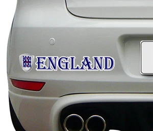 England window bumper stickers/decals 200mm unofficial fan tag Football Cricket - Imagen 1 de 3