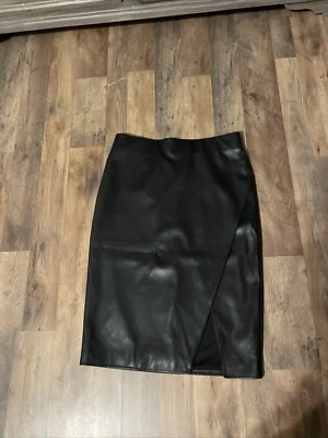 Lularoe Luxe Mauve Cross Over Slit Skirt Retail $40 - Image 1 of 4